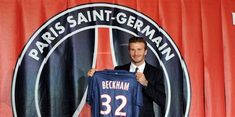 David Beckham Joins Paris Saint Germain