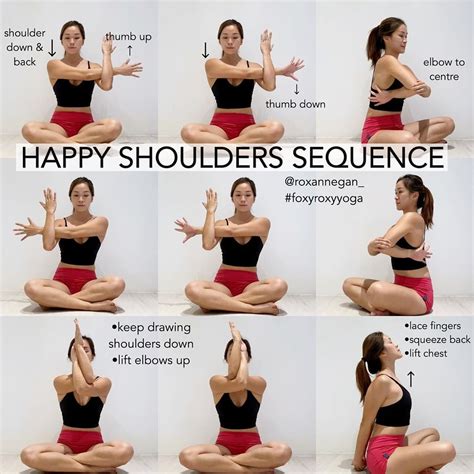 yoga shoulders sequence in 2020 yoga tutorial shoulder stretches