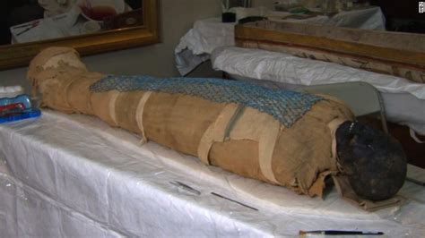 Decomposing Ancient Mummy Gets A Cleaning Cnn Video