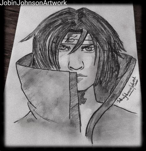 Artstation Sketch Of Itachi Uchiha