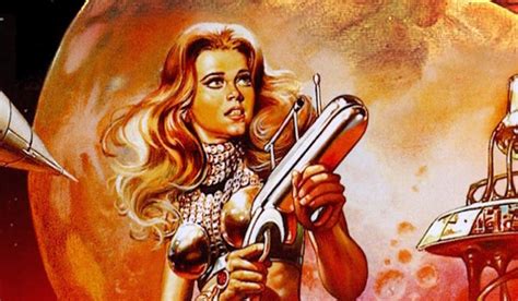 Pin Up Movie History Jane Fonda Barbarella Poster Pin Up And Cartoon