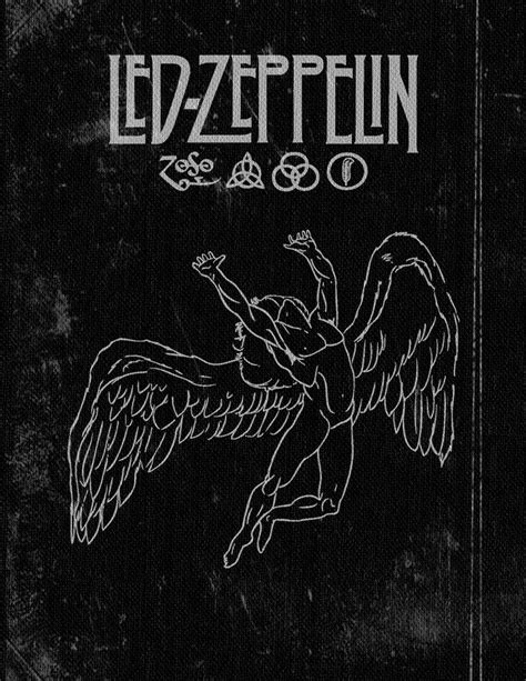 Zoso Zepplin Led Zeppelin Poster Led Zeppelin Tattoo Led Zeppelin Albums