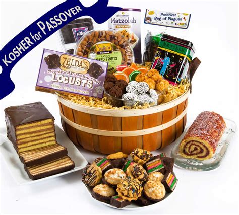 Passover T 8 Days Of Noshing Kosher For Passover T Basket