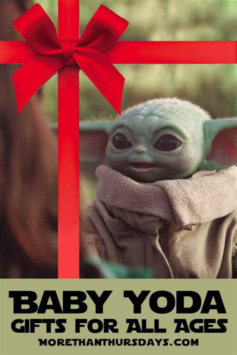 Make him feel extra special with our fun gifts. Baby Yoda / The Child Gifts - More Than Thursdays