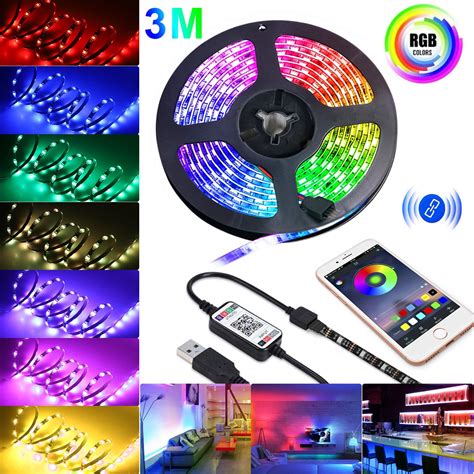 Details About Waterproof 5m 164ft 300 Led Rgb 3528 Smd Strip Light