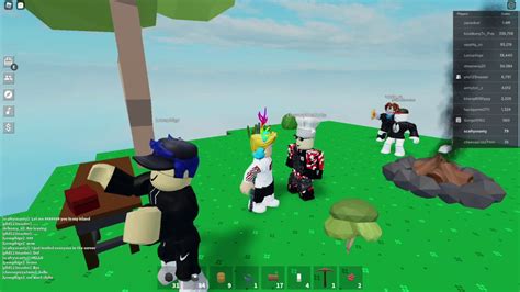 My First Ever Time Playing Sky Block Roblox Youtube