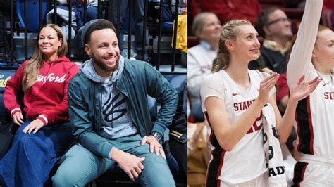 Stephen Curry And Mother Sonya Curry Watch 6ft 4 God Sister Cameron Brink Lead Stanford Over