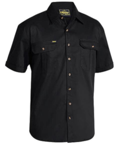 Original Cotton Drill Shirt Short Sleeve Bisley