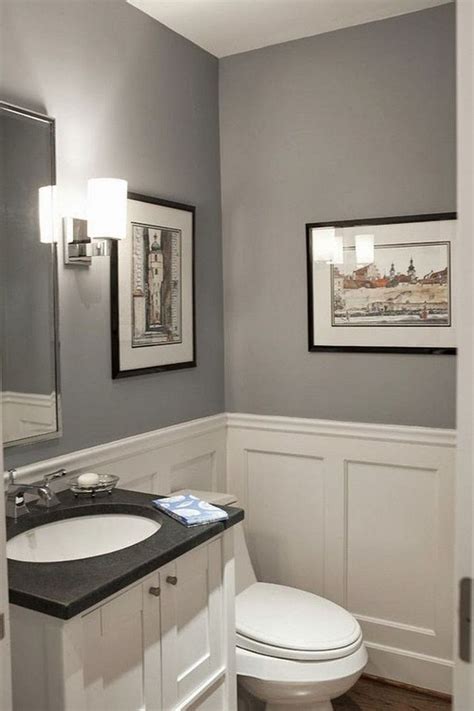 35 Crazy And Handsome Tiny Powder Room With Color And Tile Page 22