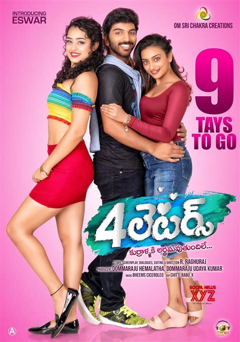 4 Letters Movie 9 Days To Go Poster Social News Xyz