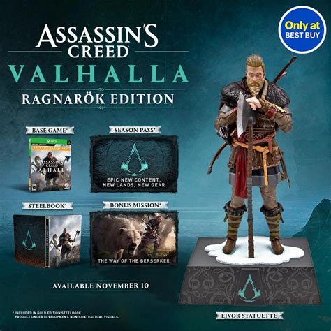 Ubisoft Assassins Creed Valhalla Ragnarok Edition Package For Xbox One
