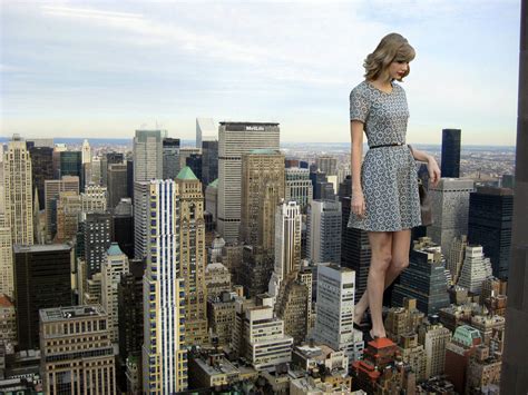 Giantess Taylor Swift In City By Docop On Deviantart