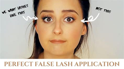 Perfect False Eyelash Application How To Apply Strip Lashes Like A