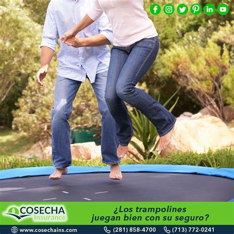 Videos can having a trampoline affect your homeowners insurance? ¿Los trampolines juegan bien con su seguro? - #Insurance | Home insurance, Capri pants, Pants