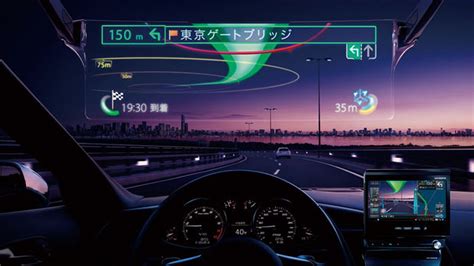 Pioneers Laser Projected Car Hud Lets You Drive Like Robocop The Verge