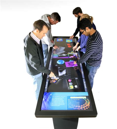 4k 100 Inch Multitouch Table From Ideum