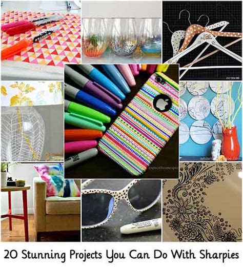 20 Stunning Projects You Can Do With Sharpies