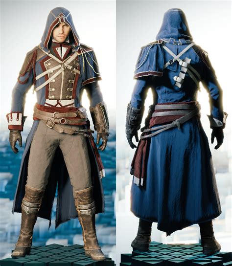 Two Images Of The Same Character In Different Outfits One Is Wearing A