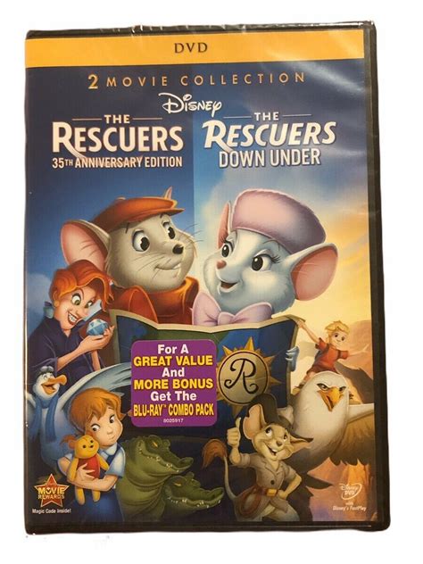Disney The Rescuers 35th Anniversary Edition The Rescuers Down Under