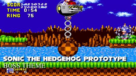Sonic 1 Prototype Ost Boss Theme Youtube