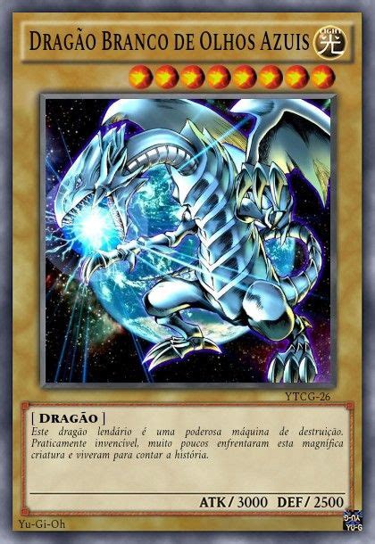 Dragão Branco De Olhos Azuis In 2020 Yugioh White Dragon Yugioh Cards