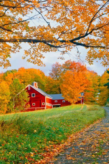 19 Beautiful Barns To Get You In The Fall Spirit Autumn Landscape
