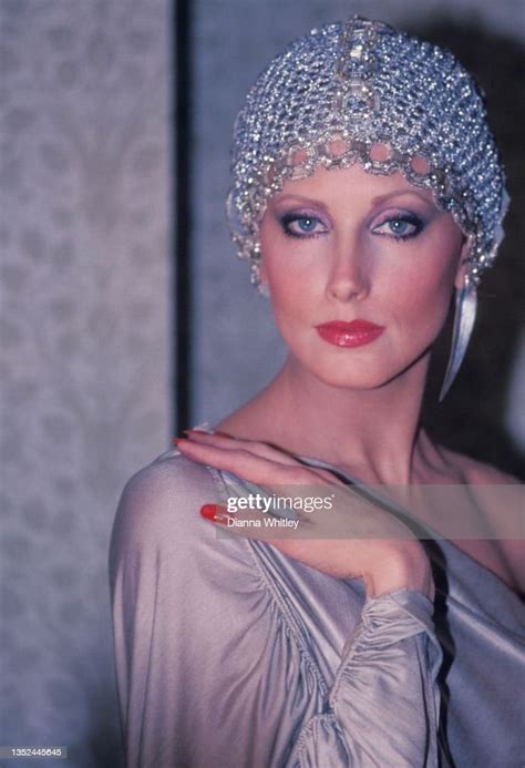 Actress Morgan Fairchild Poses For A Portrait Circa 1984 In New York