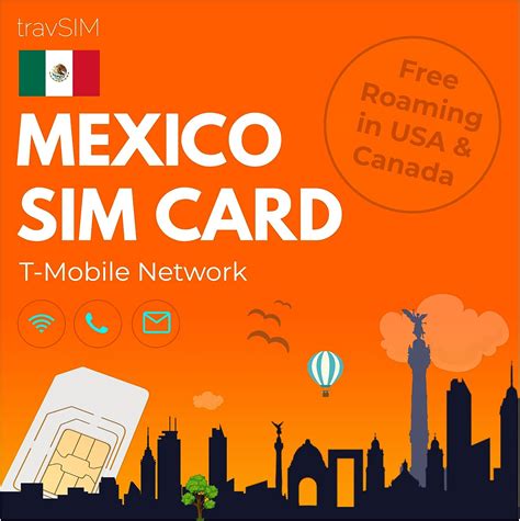 Travsim Mexico Sim Card Uses The T Mobile Network 5gb Mobile Data