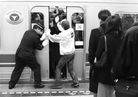 Tokyo Subway 3 Next The People Pushers Come Along And Flickr