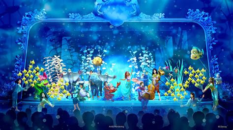 Concept Art And Details Revealed For The Little Mermaid Coming To The