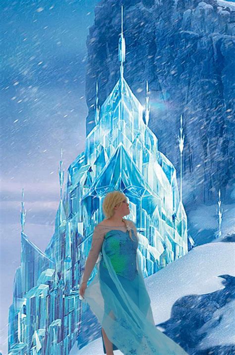 Ice Palace Elsa Frozen By Kibamarta On Deviantart
