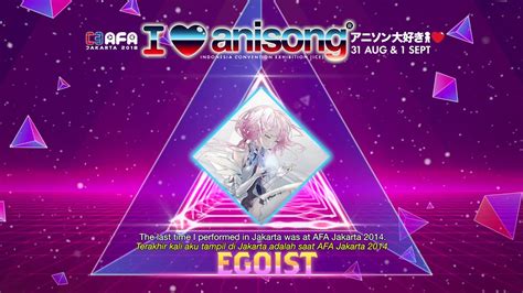 Egoist C3afajkt18 Message Video Youtube