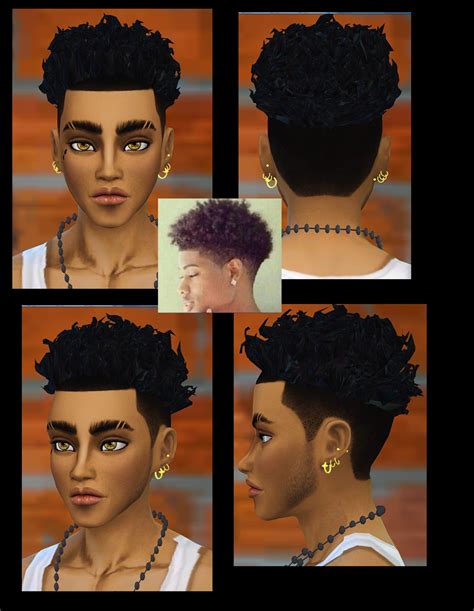 Sims 4 Sims Hair Sims 4 Hair Male Sims 4 Curly Hair Images And Photos