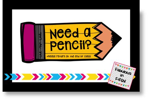 Fabulous In Fifth Pencils Problems Free Printables