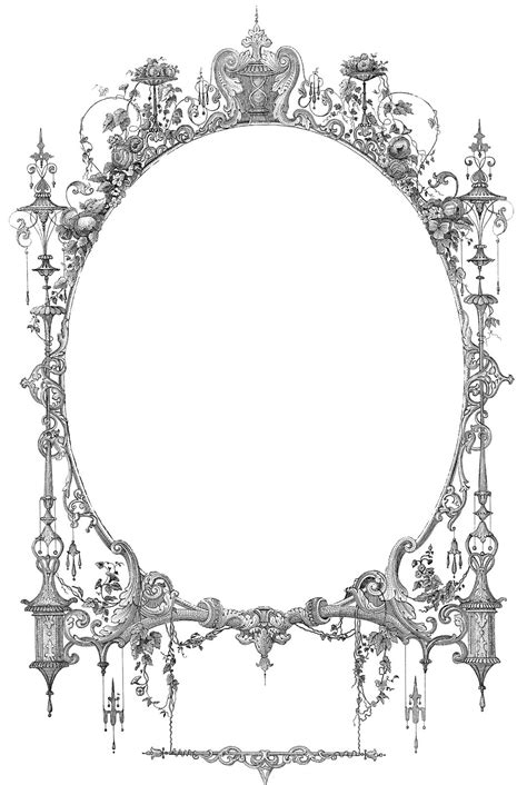 25 Frame Clipart Fancy And Ornate The Graphics Fairy