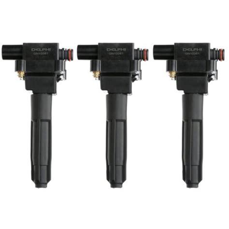 Set Of 3 Delphi Direct Ignition Coils For Mercedes W124 W140 R129 W202 E320 L6 Ebay