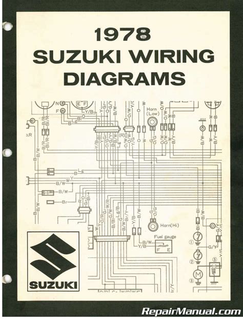 Suzuki Motorcycles Wiring Diagram