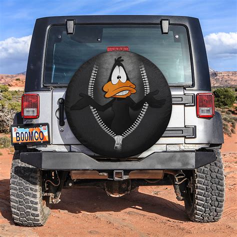 Daffy Duck Zipper Car Spare Tire Covers T For Campers Nearkii