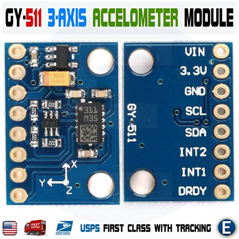 Gy 511 Lsm303dlhc Module E Compass 3 Axis Accelerometer 3 Axis Magne