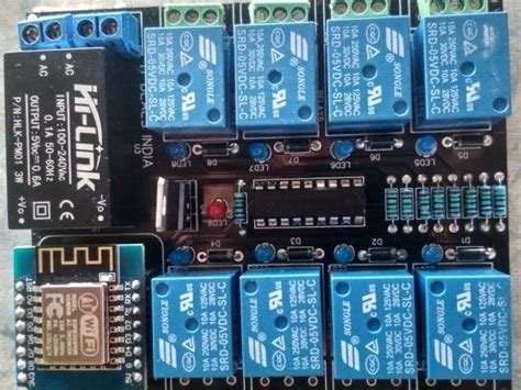 Esp8266 8 Channel Relay Module Home Automation