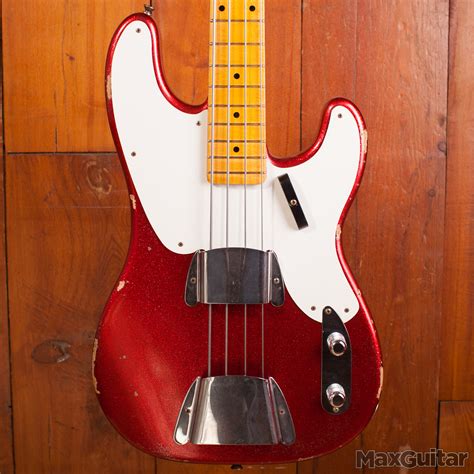 Fender Custom Shop Precision Bass 2016 Cimarron Red Bass For Sale Max