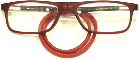 Buy 40plus Magnetic Reading Glasses Unisex Red Full Rim Medium Rectangle 40plus Best Rd 1 00