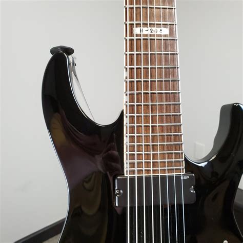 2011 Esp Ltd H 208 Horizon 8 String Black Ish Guitars