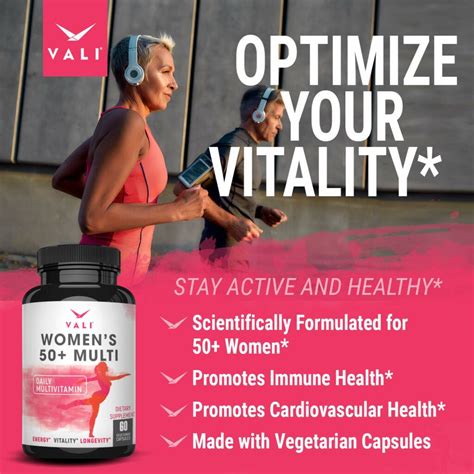 Womens 50 Daily Multivitamin Senior Multi Vitamin And Mineral