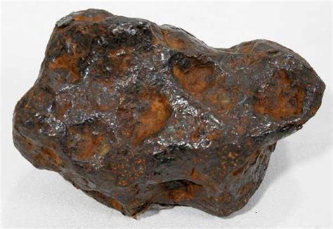 040510 Ancient Iron Meteorite 9 Dark Brown Meteor