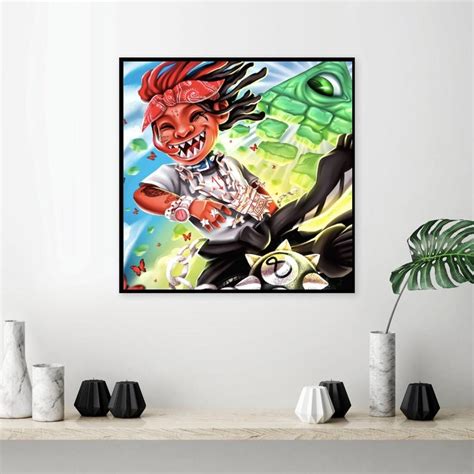 Trippie Redd A Love Letter To You 3 Poster Album Canvas Poster Etsy