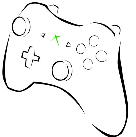 Cartoon Xbox Controller Drawing Clip Art Library