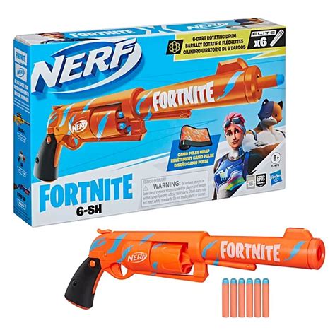 Nerf Fortnite 6 Sh Revolver Blaster