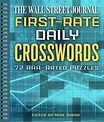Wall Street Journal Crosswords: The Wall Street Journal First-Rate ...