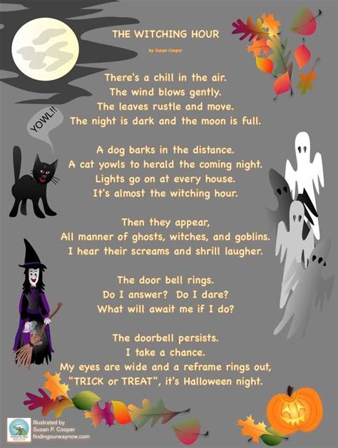 Pin By Bill Houser On Happy Halloween Halloween Poems Holiday Poems